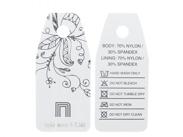 男女服装吊牌标签